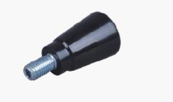 Revovling handle with hexagon socket head stud