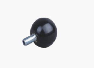 Ball handle with threaded stud